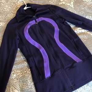 Lululemon Purple Zip-Up